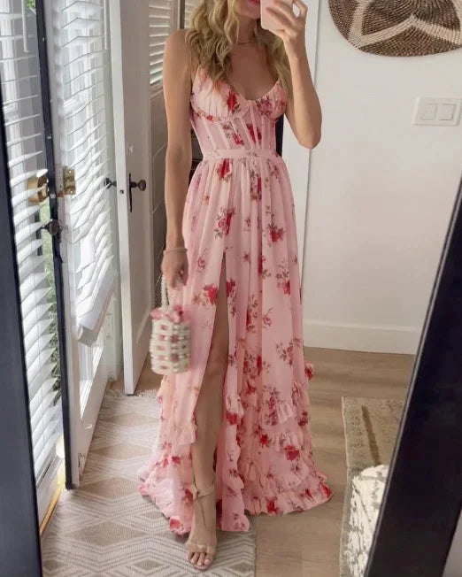 Lana – Kleid mit Blumenmuster