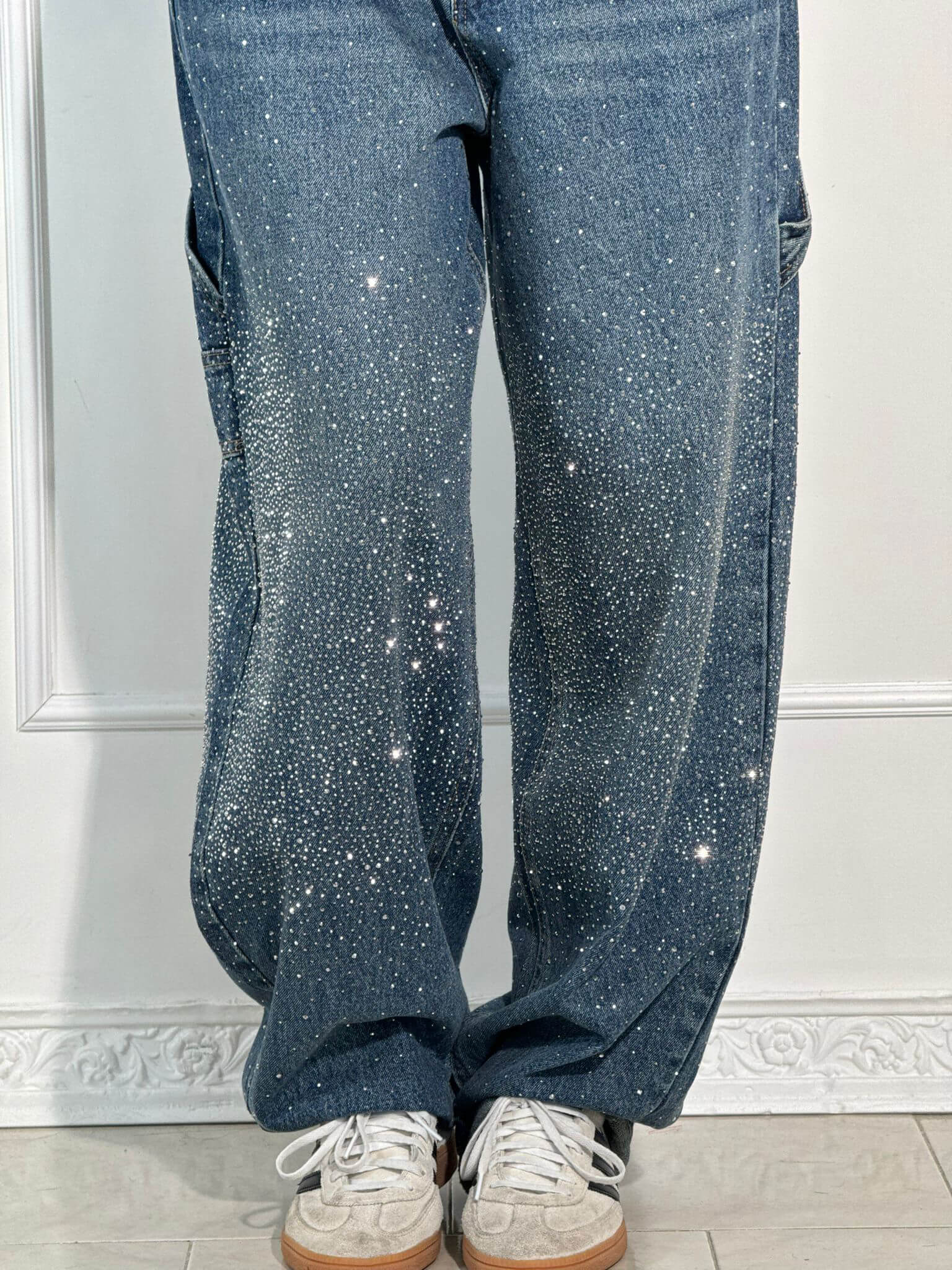 Martina - Jeans mit Rautendetails
