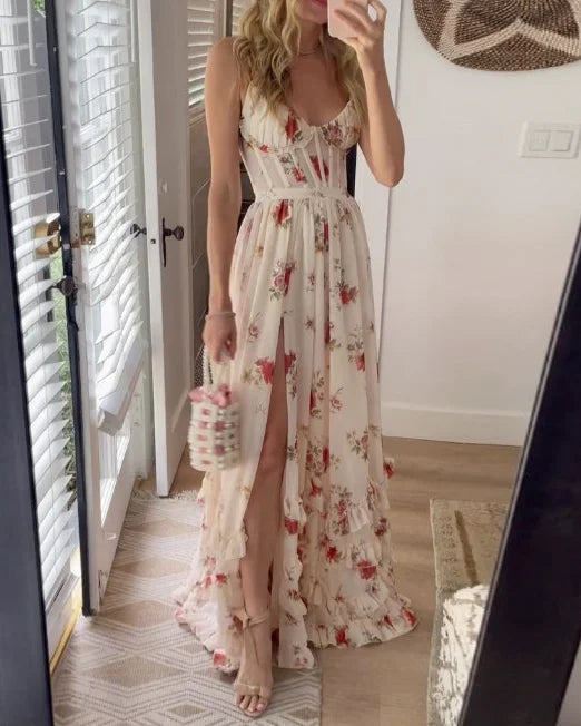 Lana – Kleid mit Blumenmuster