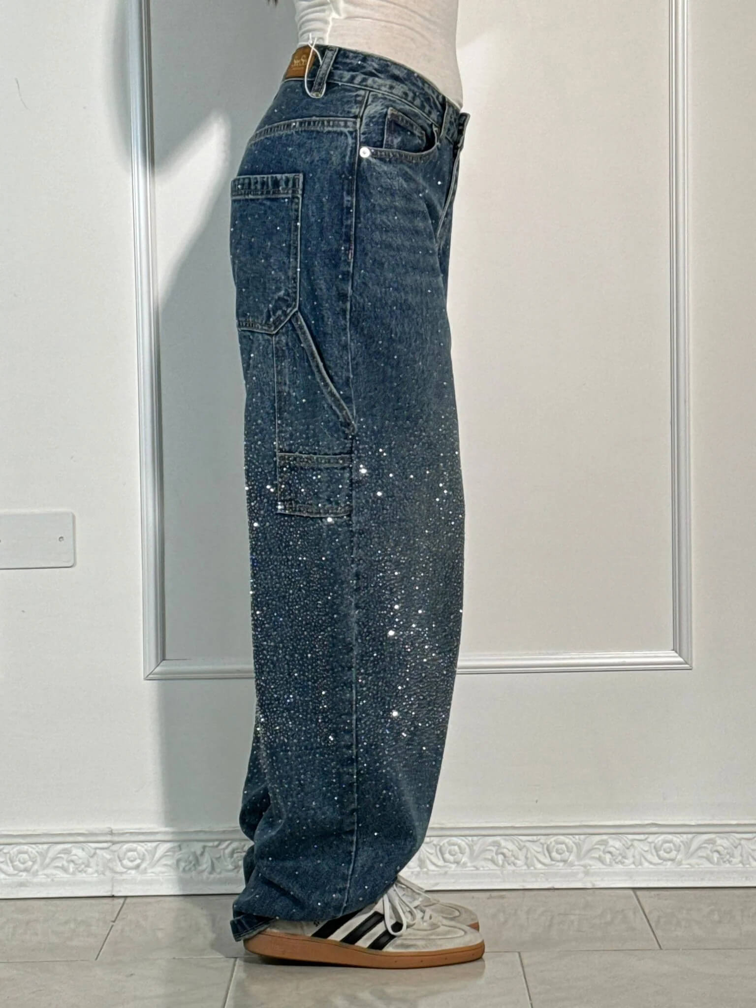 Martina - Jeans mit Rautendetails