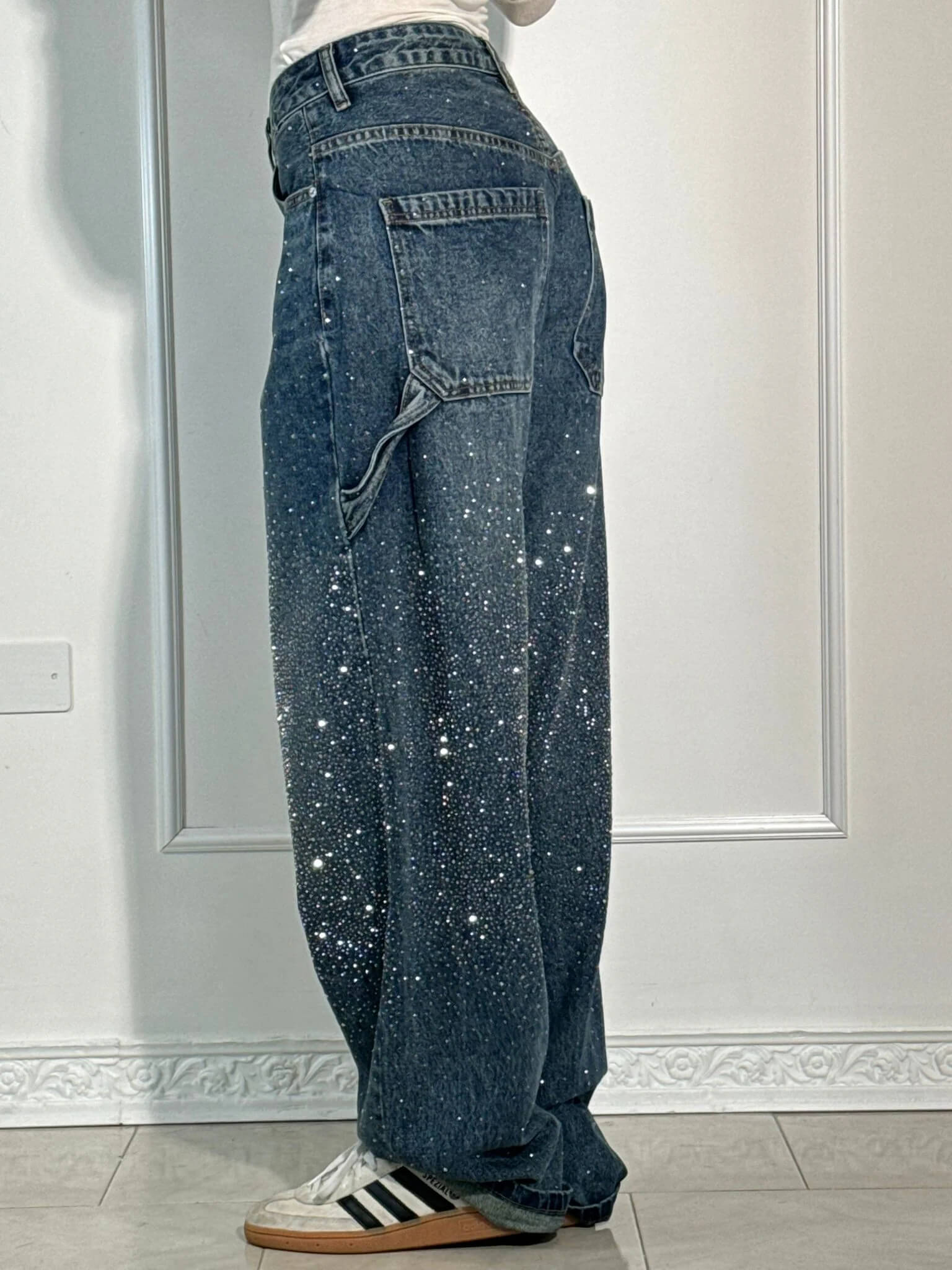 Martina - Jeans mit Rautendetails