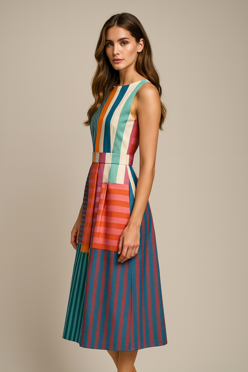 Kristina - Ärmelloses Kleid