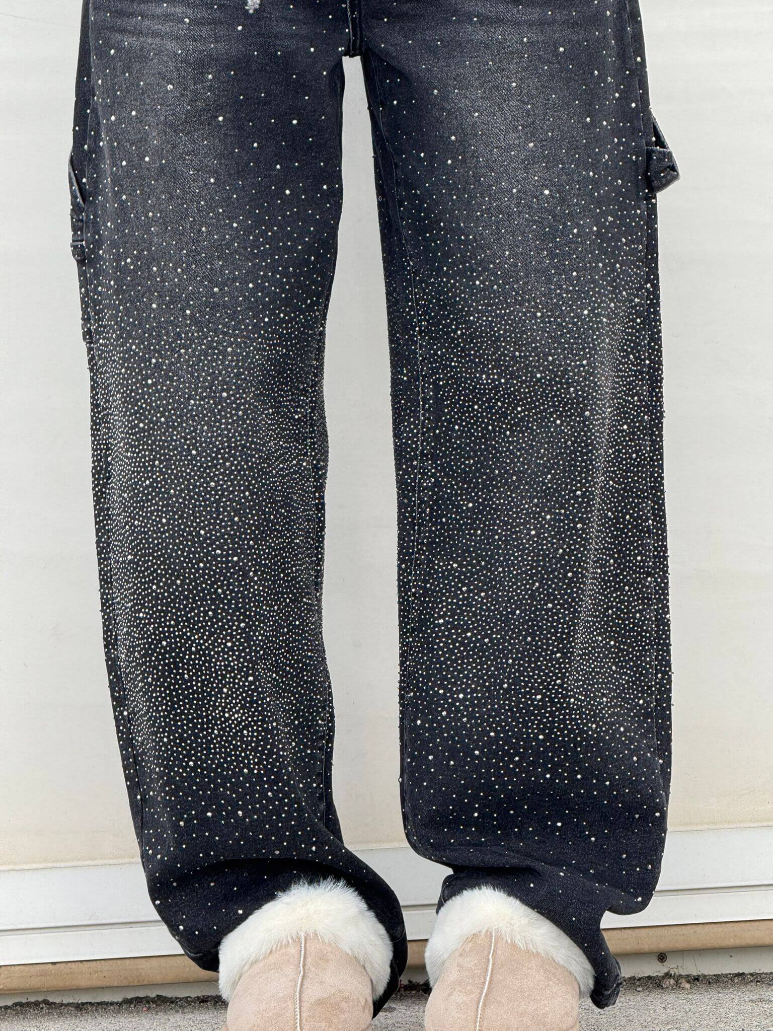 Martina - Jeans mit Rautendetails