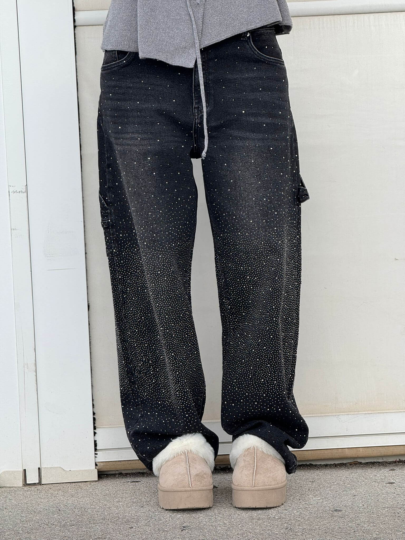 Martina - Jeans mit Rautendetails
