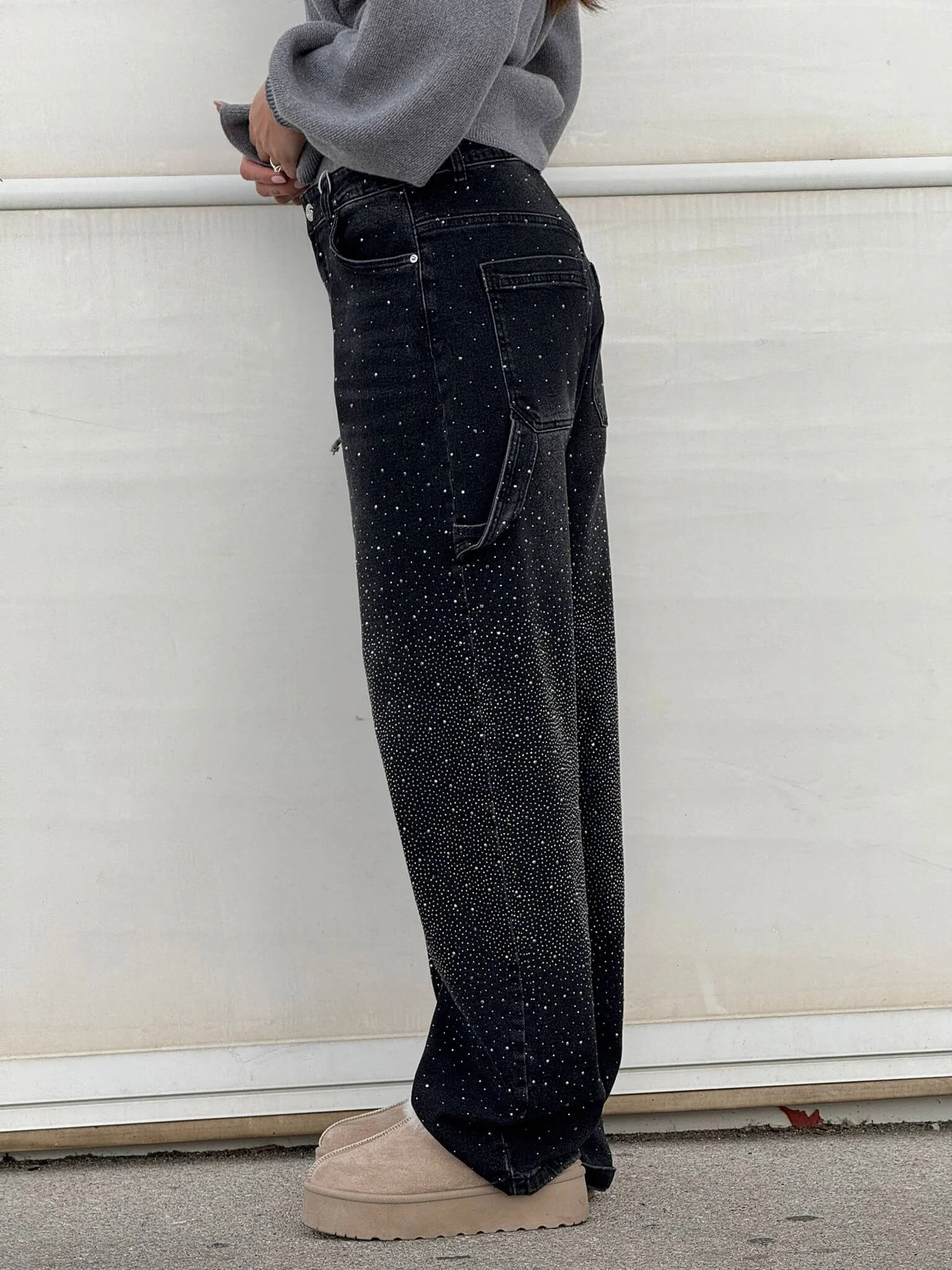 Martina - Jeans mit Rautendetails
