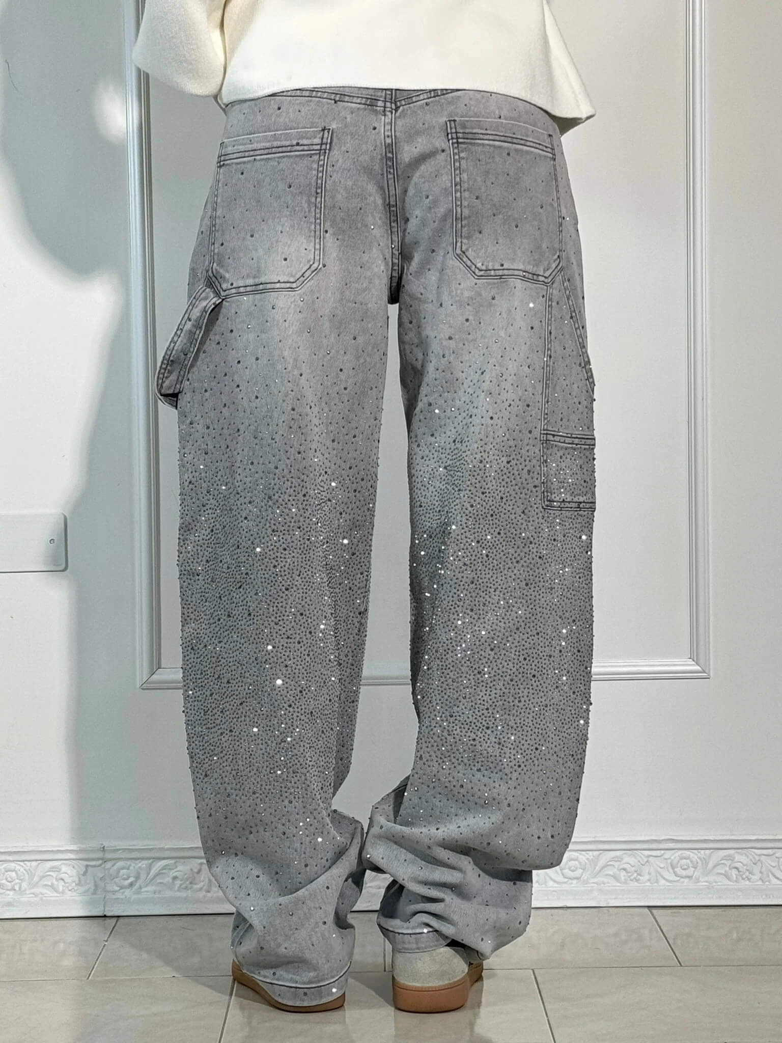 Martina - Jeans mit Rautendetails