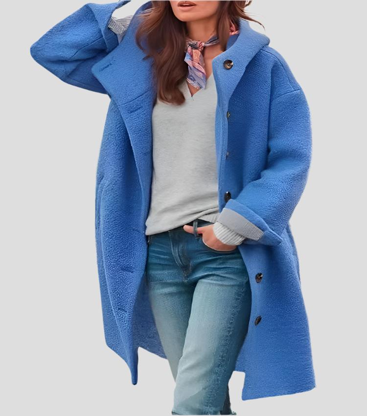 Jenny - Klassischer Button-Down-Mantel