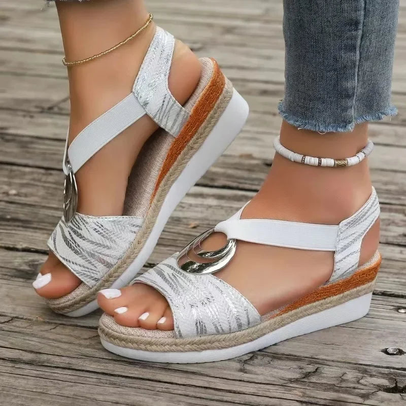 Rosa – Elegante orthopädische Sandalen für Komfort und Stil