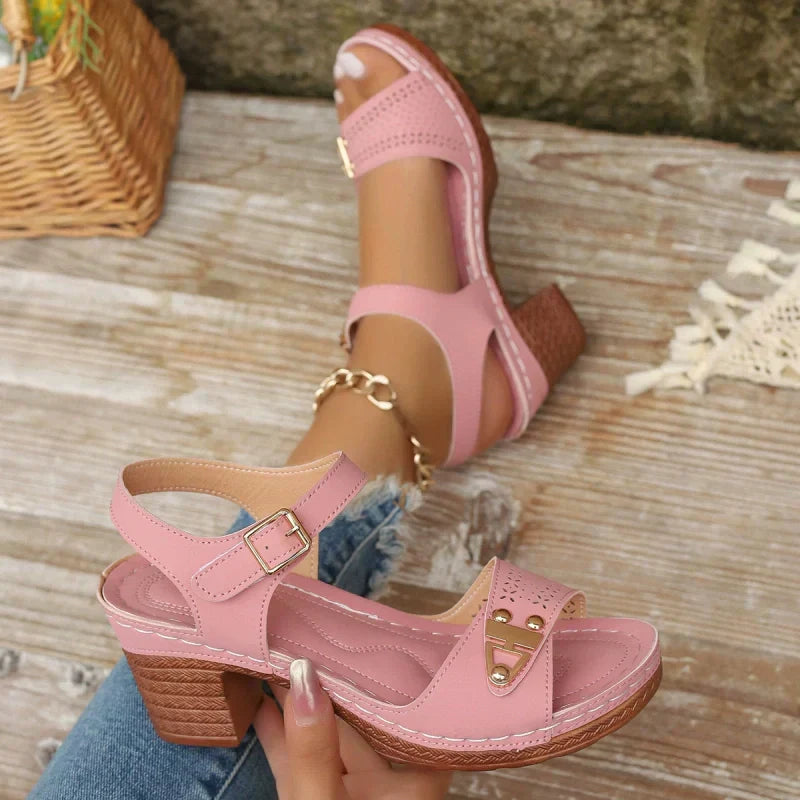 Alissa - Damen-Sandalen mit hohem Absatz