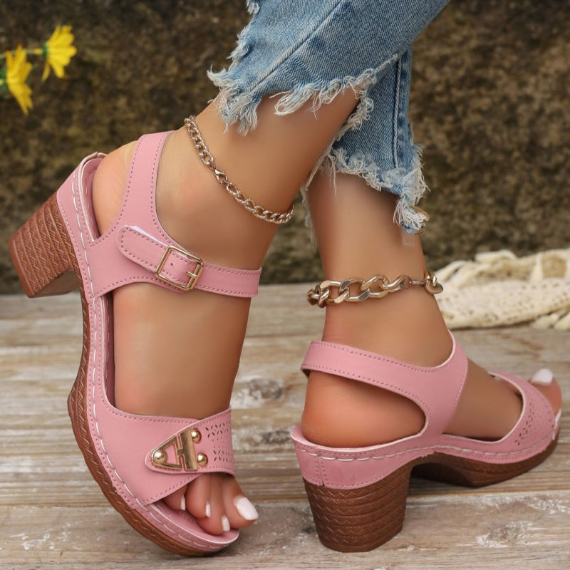Alissa - Damen-Sandalen mit hohem Absatz