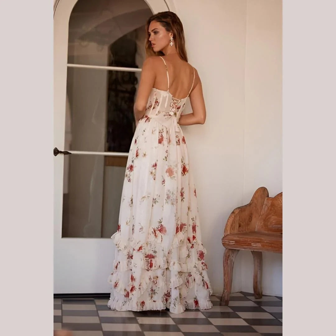Lana – Kleid mit Blumenmuster