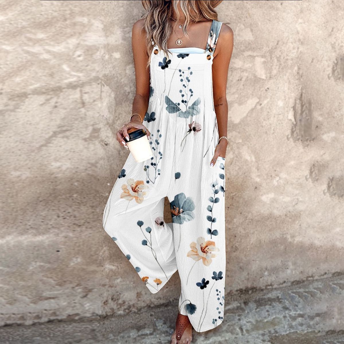 Karla – Ärmelloser Sommer-Jumpsuit