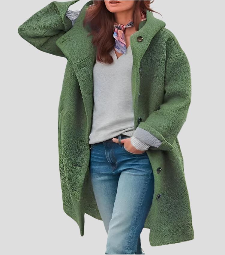 Jenny - Klassischer Button-Down-Mantel